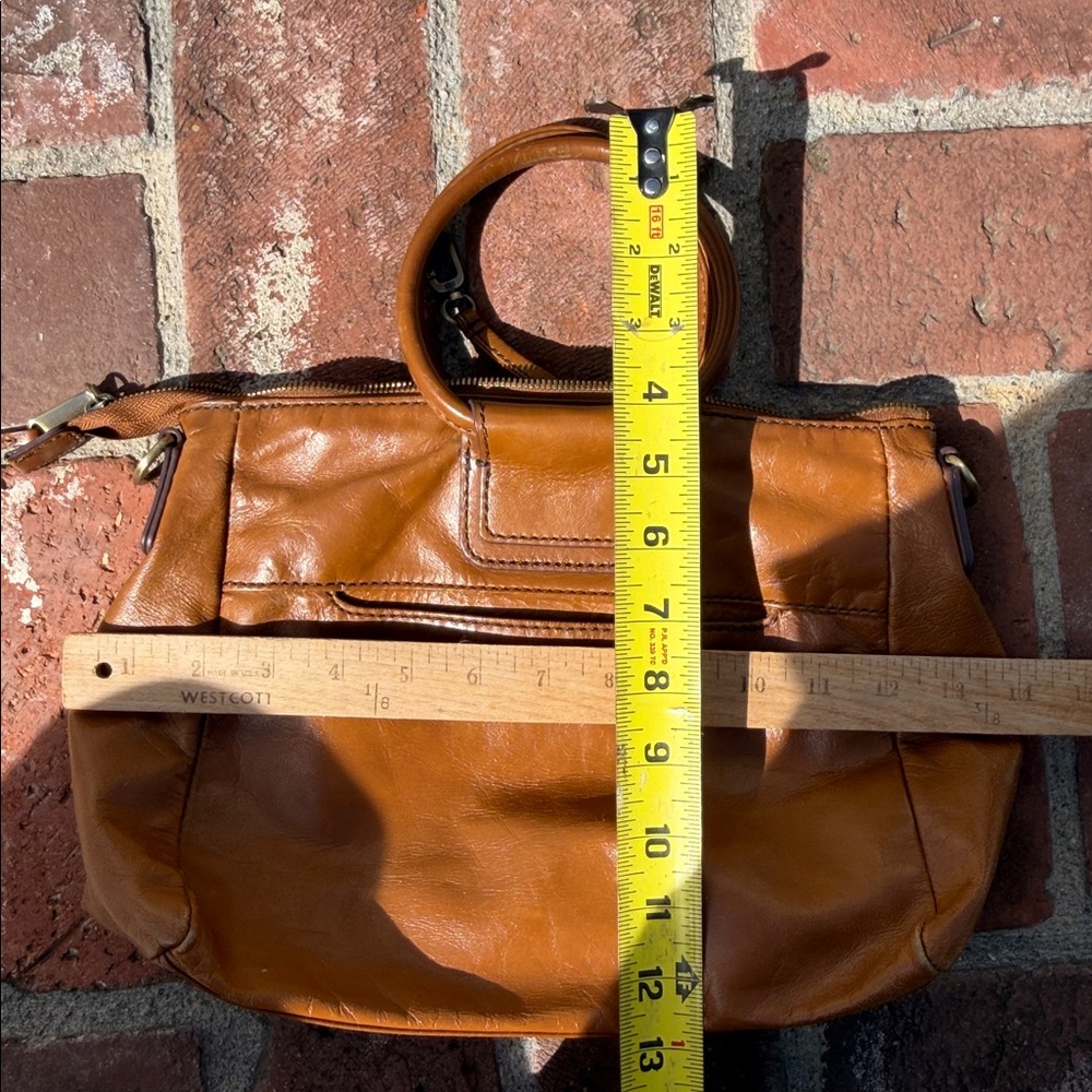 Hobo Shiela Satchel Natural Leather Top Handle Pockets.❤️ - Picture 6 of 16
